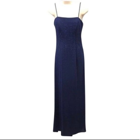 Cache Blue Formal Gown Size 3/4 - Picture 1 of 9